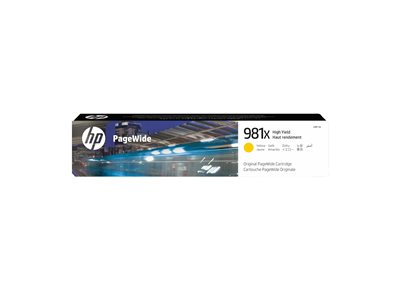 HP 981X XL Gelb PageWide Cartridge