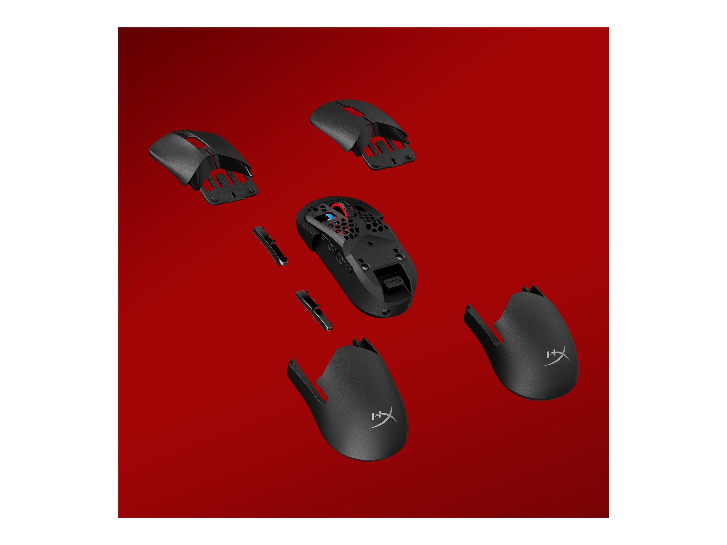 HyperX Pulsefire Saga Pro mouse 2.4 GHz Bluetooth 5.0 USB Usage / lifestyle Inside 72111