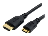 StarTech.com High Speed HDMI® Cable with Ethernet- HDMI to HDMI Mini- M/M