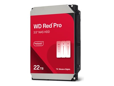 WD Red Pro    8.9cm (3.5) 22TB SATA3 7200  512MB WD221KFGX intern