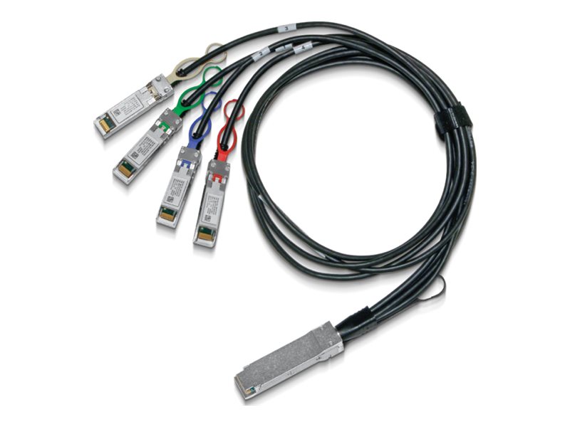 Mellanox LinkX 100GbE to 4x25GbE Direct Attach Copper Splitter Cable