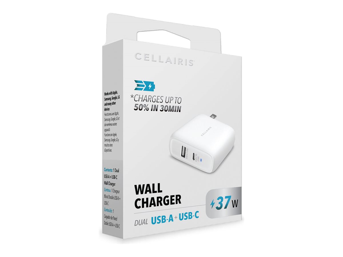 CELLAIRIS-WALL CHARGE -DUAL USB-A/C
