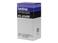 Brother - 4-pack - black - print ink ribbon refill (thermal transfer)