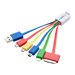 AddOn 4in USB 2.0 (A) to Various Charger