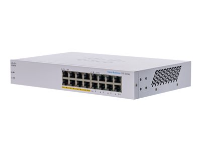 CISCO CBS110-16PP-EU, Netzwerk Switch PoE, CISCO CBS110  (BILD1)