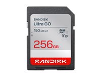 SanDisk Ultra GO - flash memory card - 256 GB - SDXC UHS-I