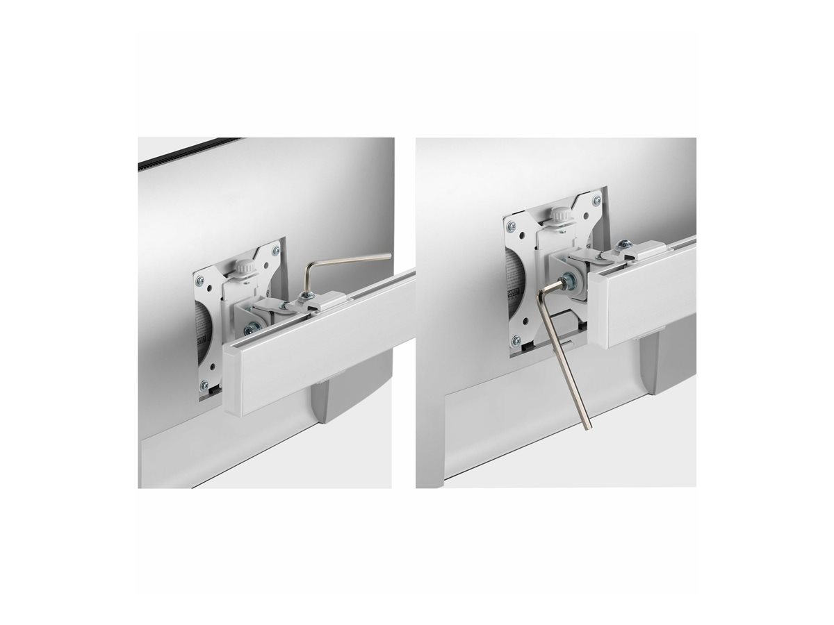 StarTech.com Six-Monitor Desk Mount w/ Crossbar, Up To 32" Screens/17.6lb montážní sada - pro 6 LCD displejů - Sloupec, dvojitý - bílá – foto 7