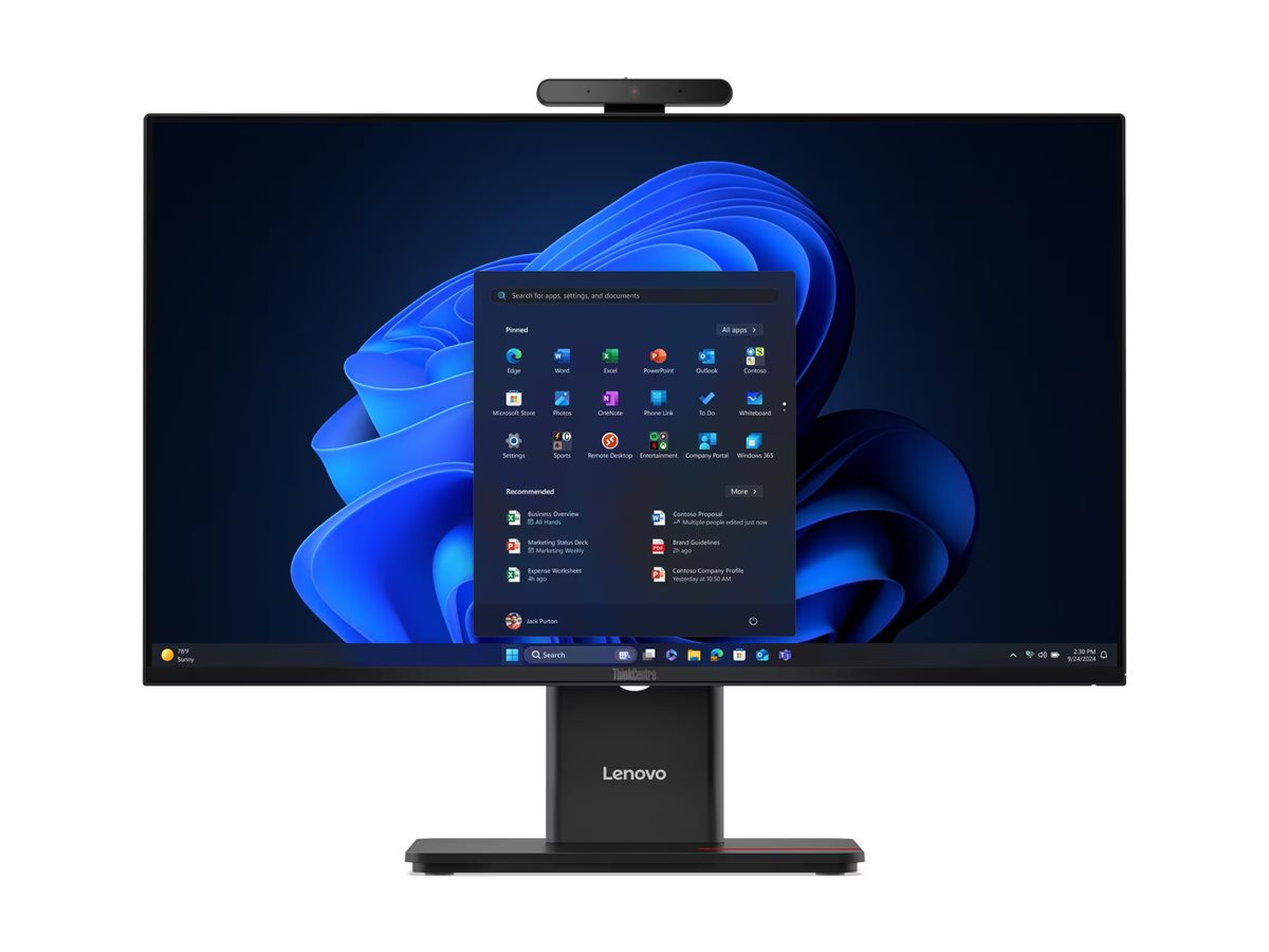 Lenovo ThinkCentre M70a Gen 6 - vše v jednom Core Ultra 7 265T - vPro Enterprise - 32 GB - SSD 1 TB - LED 23.8" - česká/slovenská – foto 3