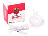 Raspberry Pi 15.3Watt Strømforsyningsadapter