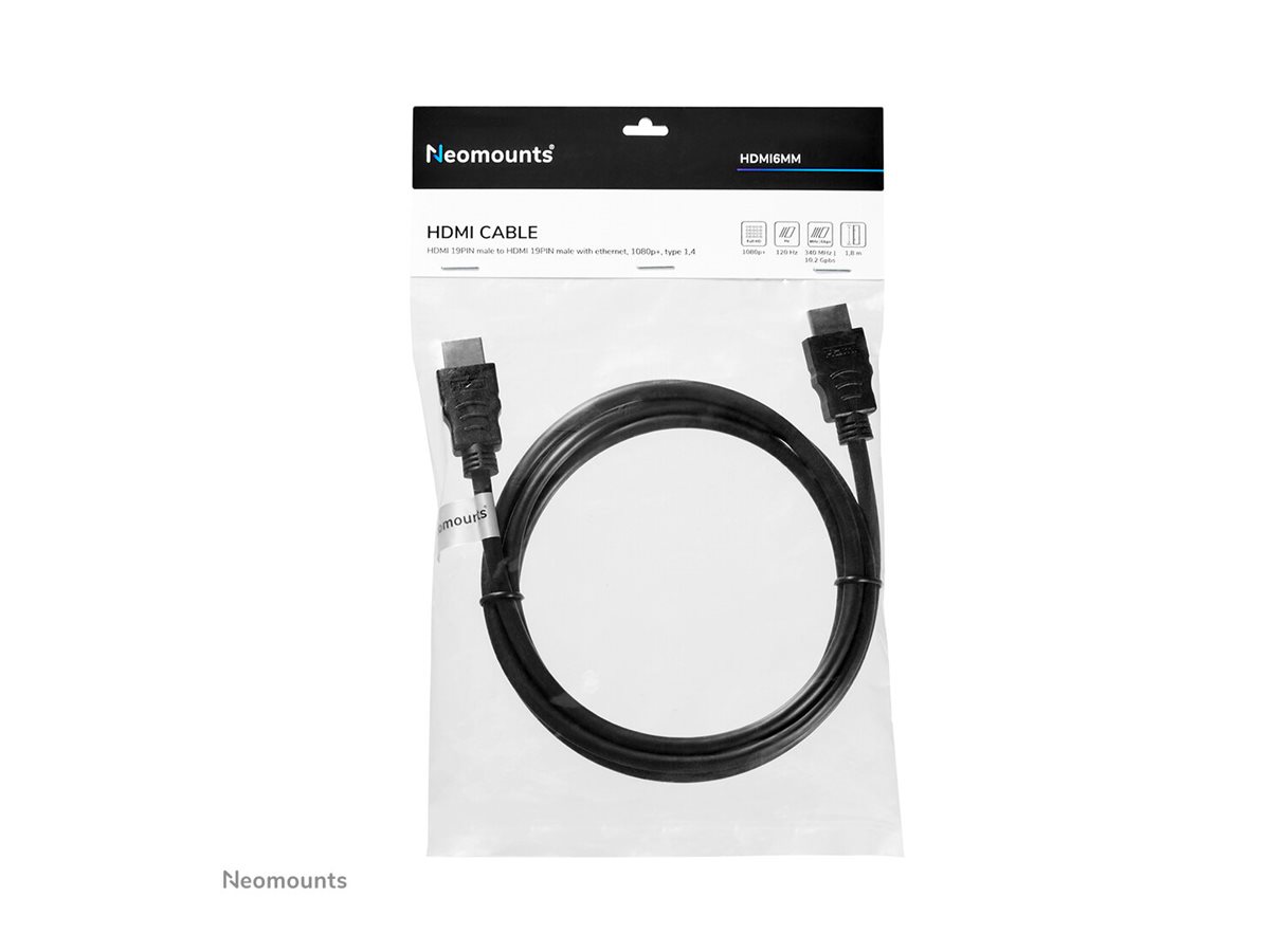 HDMI 1.3 CABLE HIGH SPEED HDMI 19 PS M/M 2M – Neomounts Select