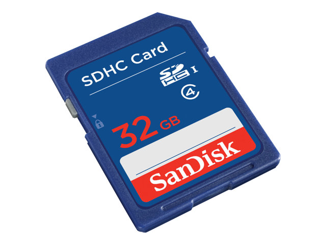 SANDISK 32GB SDHC Card Class4 SDSDB-032G-B35