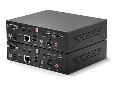 Kit Extender KVM HDBaseT Cat.6 HDMI Dual Head USB, IR & RS232, 100m
