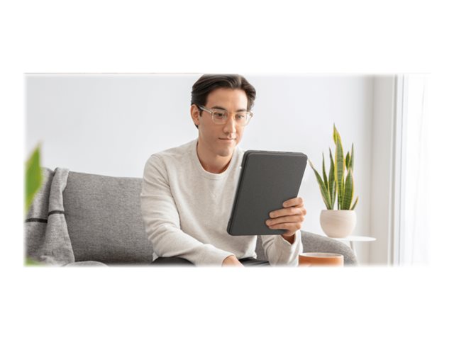 Logitech Combo Touch - klávesnice a pouzdro - s trackpad - QWERTZ - švýcarská - oxfordská šedá Vstupní zařízení – foto 15