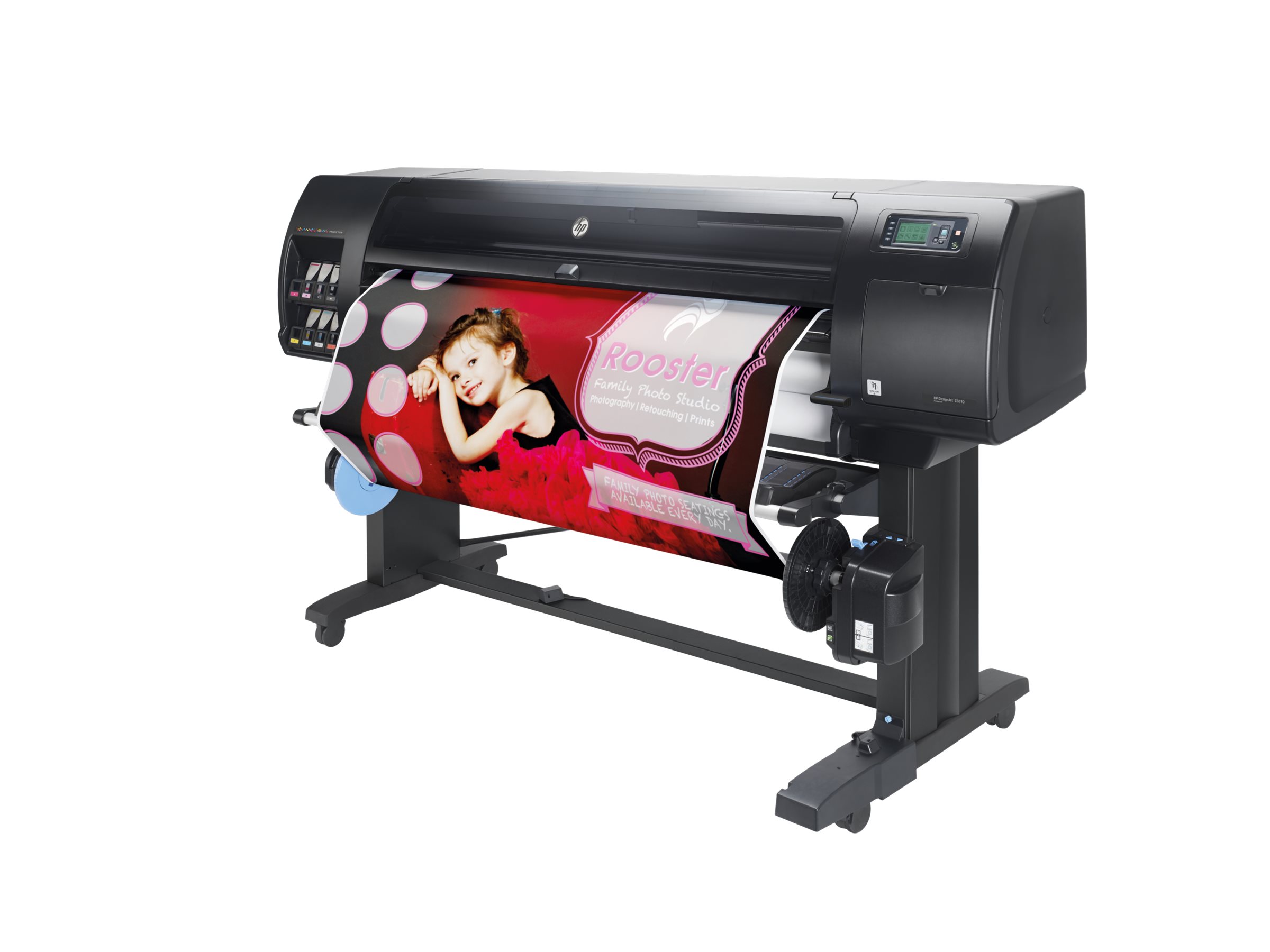 HP DesignJet Z6810 Production large-format printer colour Usage / lifestyle Close-up 72140