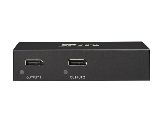 Eaton Tripp Lite series DisplayPort to DisplayPort 2-Port Multi-Monitor Splitter 8K/4K 60Hz DP 1.4 TAA