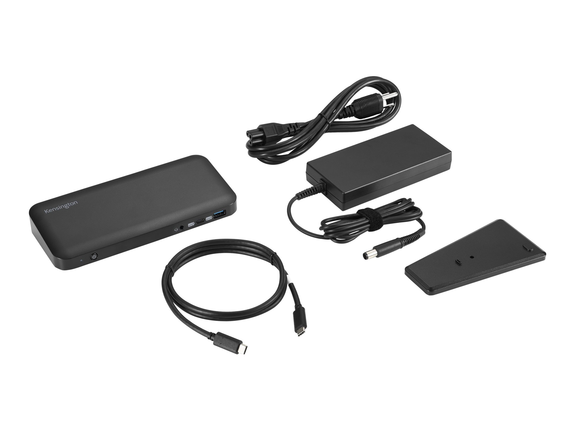 Kensington SD4840P docking station USB-C 3.2 Gen 2 HDMI 2 x DP++ Product shot Back 79000