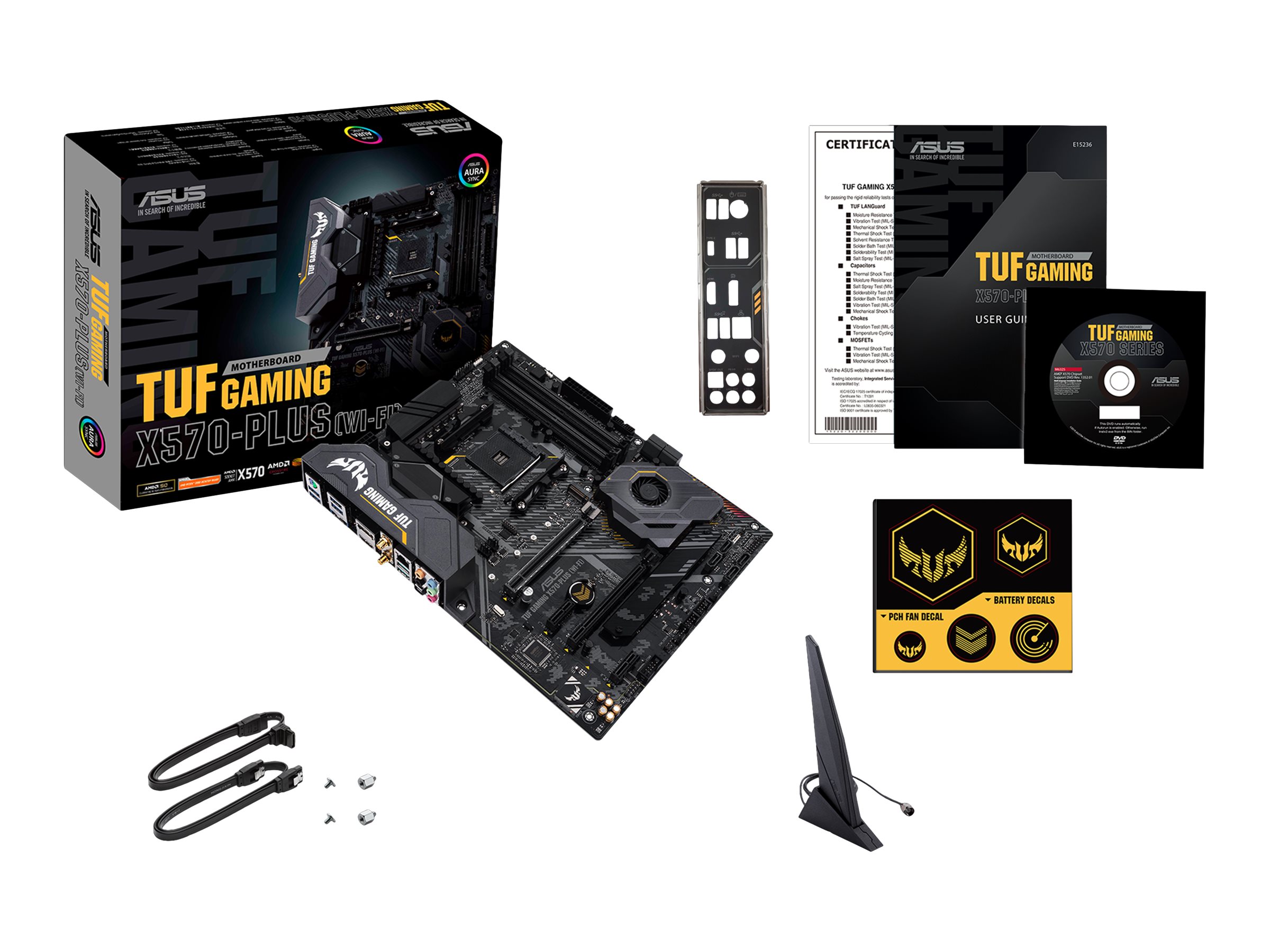 ASUS TUF GAMING X570-PLUS (WI-FI) | Overview, Specs, Details