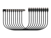 Kensington - Câble USB - 24 pin USB-C (M) pour 24 pin USB-C (M) incliné - USB 2.0 