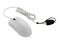 Seal Shield Silver Storm Waterproof - Mouse - optical - 2 buttons - wired - USB - white