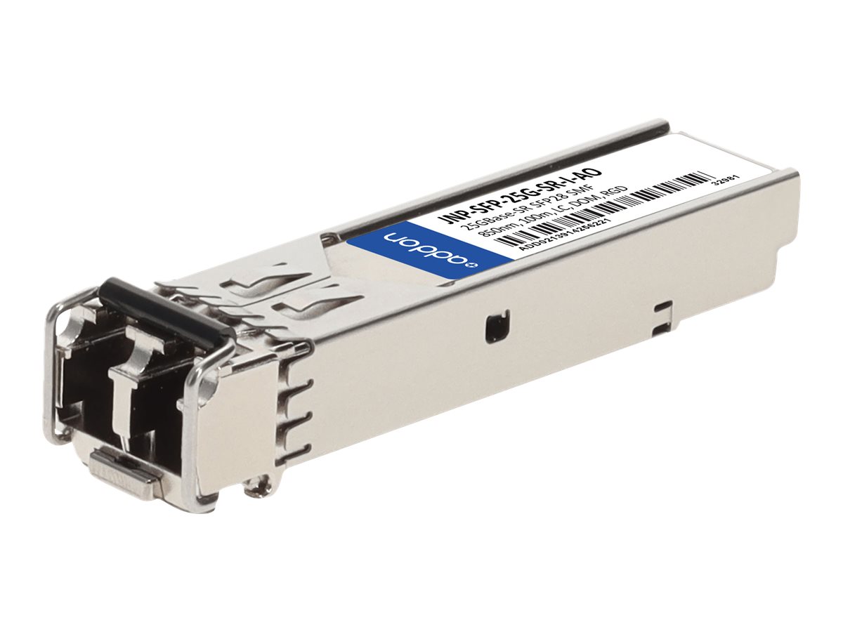 AddOn - SFP28 transceiver module (equivalent to: Juniper Networks JNP-SFP-25G-SR-I)