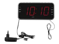 Nedis CLAR004BK Clock-radio Sort