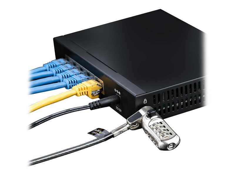 Switch Gigabit Ethernet industriel non géré à 5 ports - Commutateur GbE à  montage mural / sur rail DIN