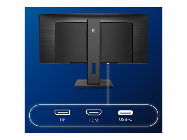 Moniteur Philips 34\'\' - Docking USB-C (90w) - 346B1C/00