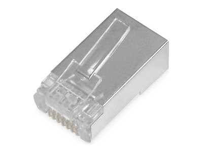 4016032494980 - DIGITUS CAT 6 Modularstecker für Rundkabel - 100 Stk 4016032494980 - DIGITUS CAT 6 Modularstecker für Rundkabel - 100 Stk