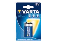 Varta High Energy 6LR61 Standardbatterier