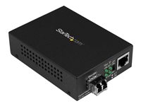 StarTech.com Multimode (MM) LC Fiber Media Converter for  Network - 550m -   - 850nm - SFP Transceiver (MCM1110MMLC) Fibermedieomformer Ethernet Fast Ethernet Gigabit Ethernet