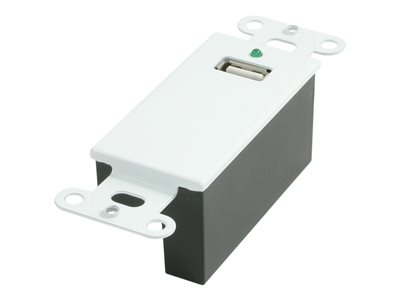 C2G USB Over Cat5 Superbooster Extender Wall Plate Kit