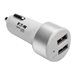 Eaton Tripp Lite Series Dual-Port USB Car Charger for Tablets and Cell Phones with Qualcomm Quick Charge 3.0 Technology
