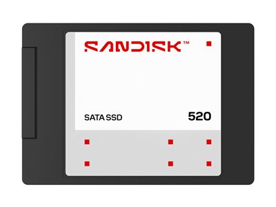 SANDISK 520 SATA III SSD 2TB 6,35cm