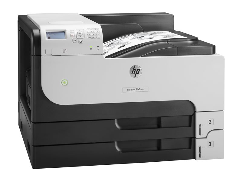HP LaserJet Enterprise 700 Printer M712dn - imprimante - Noir et blanc - laser