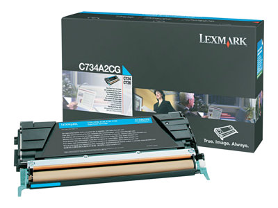 LEXMARK PB-Toner cyan C73x X73x - C734A2CG