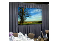 Da-Lite Fast-Fold Deluxe Drapery Presentation Kits - Écran de projection - 163