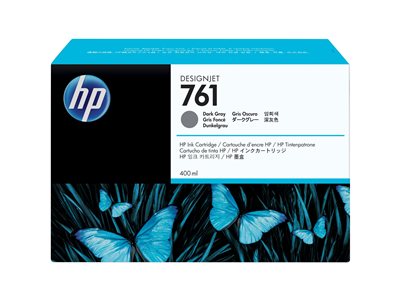 HP 761 Tinte dunkel grau 400ml