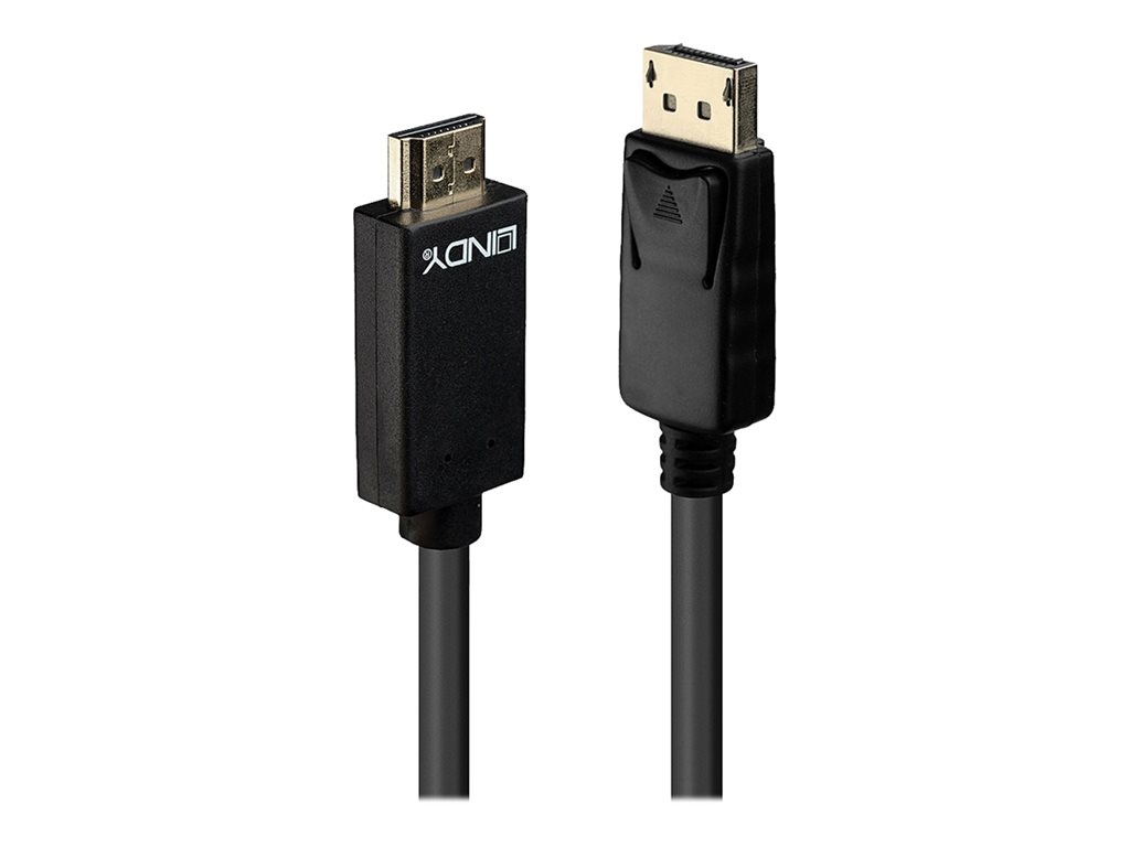 LINDY Câble DisplayPort vers HDMI 4K30