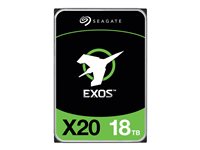 Seagate Exos X20 ST18000NM003D - hard drive - 18 TB - SATA 6Gb/s