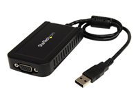 StarTech.com Adaptateur / Convertisseur vidéo USB 2.0 vers VGA - Carte graphique externe - Mâle / Femelle - 1920x1200