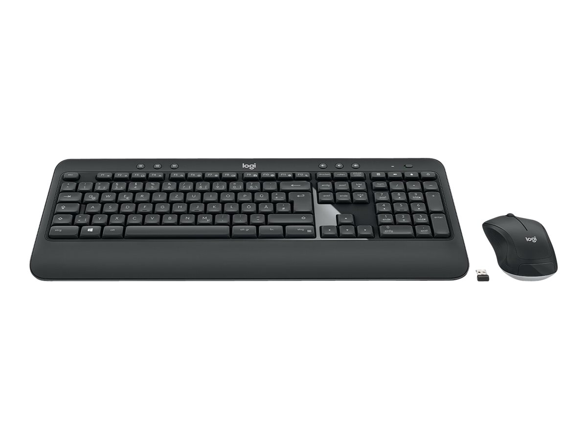 Logitech MK540 Advanced - Tastatur-und-Maus-Set - kabellos - 2.4 GHz - Deutsch