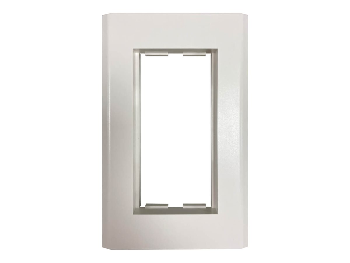 Eaton Tripp Lite Series Double-Gang French-Style Gang Frame, White, TAA