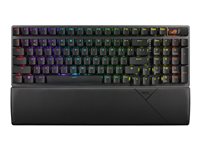 ASUS ROG Strix Scope II 96 Tastatur Mekanisk Per-key RGB Trådløs Kablet