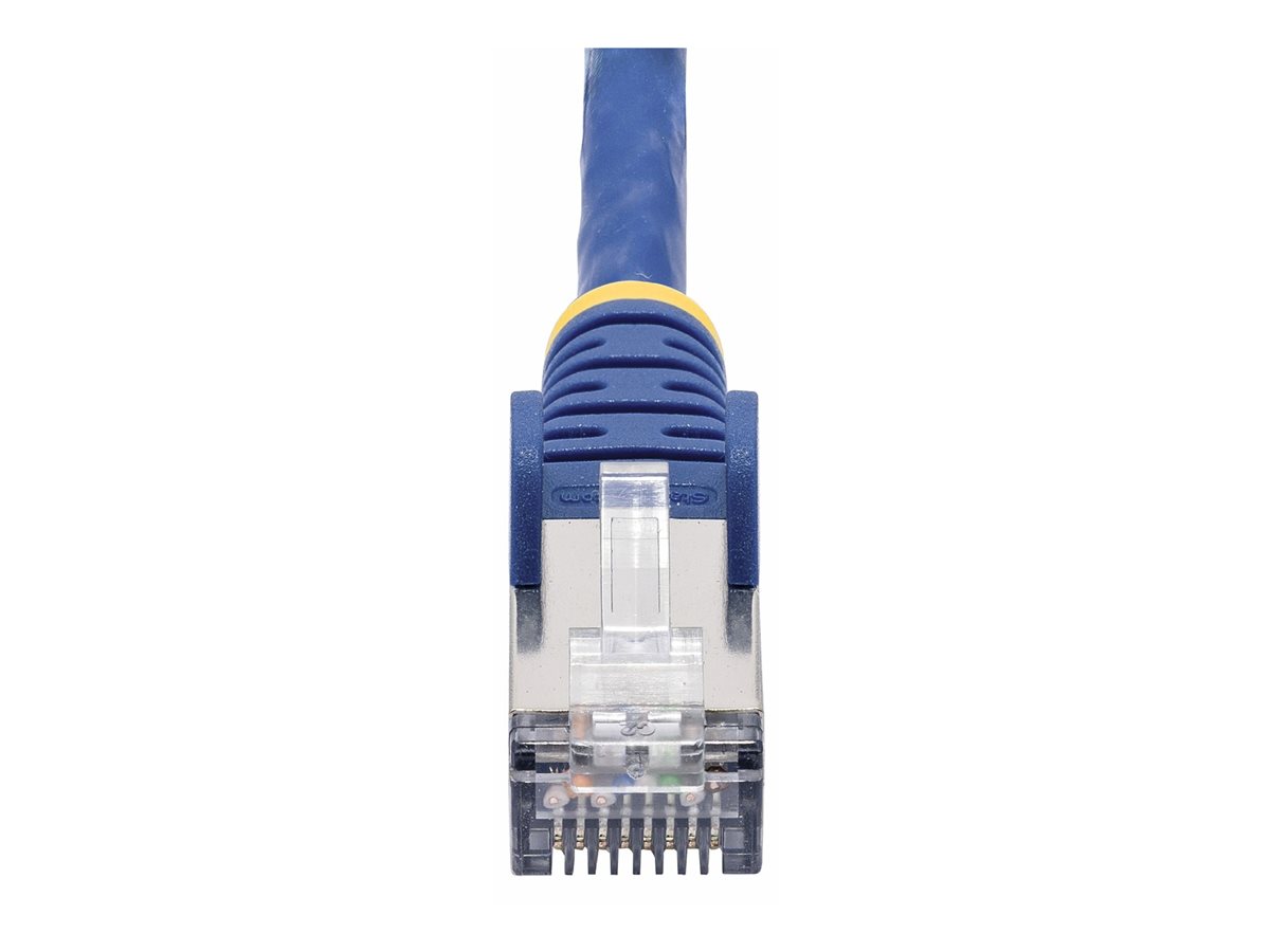 StarTech.com 1m Blue CAT8 Ethernet Cable, Snagless, S/FTP, 25G/40G - patch kabel - 1 m - modrá – foto 4