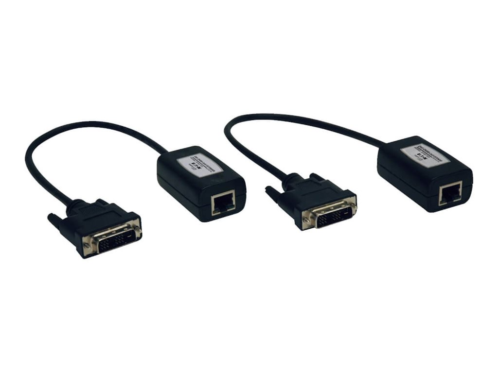 Tripp Lite DVI Over Cat5/Cat6 Passive Video Extender Kit Transmitter Receiver 100'