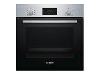 Bosch Serie | 2 Rustfrit stål Elektrisk ovn 66liter Klasse A Ovn