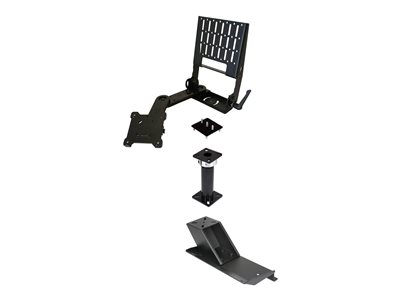 Havis Standard - Mounting kit (swivel arm, top offset platform, telescopic pole, heavy duty pole without height adjust handle, monitor mount)
