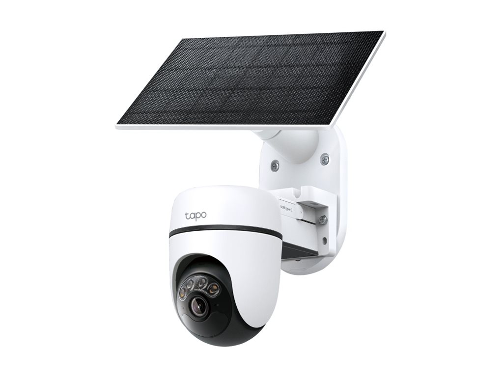 Tapo C630 KIT V1 network surveillance camera with Tapo A201 solar Product shot Right-angle 79700