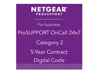 NETGEAR ProSupport OnCall 24x7 Category 2 - Technical support - phone consulting - 5 years - 24x7