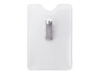 Brady People ID Card holder for 60 x 89 mm clear (pack of 100)